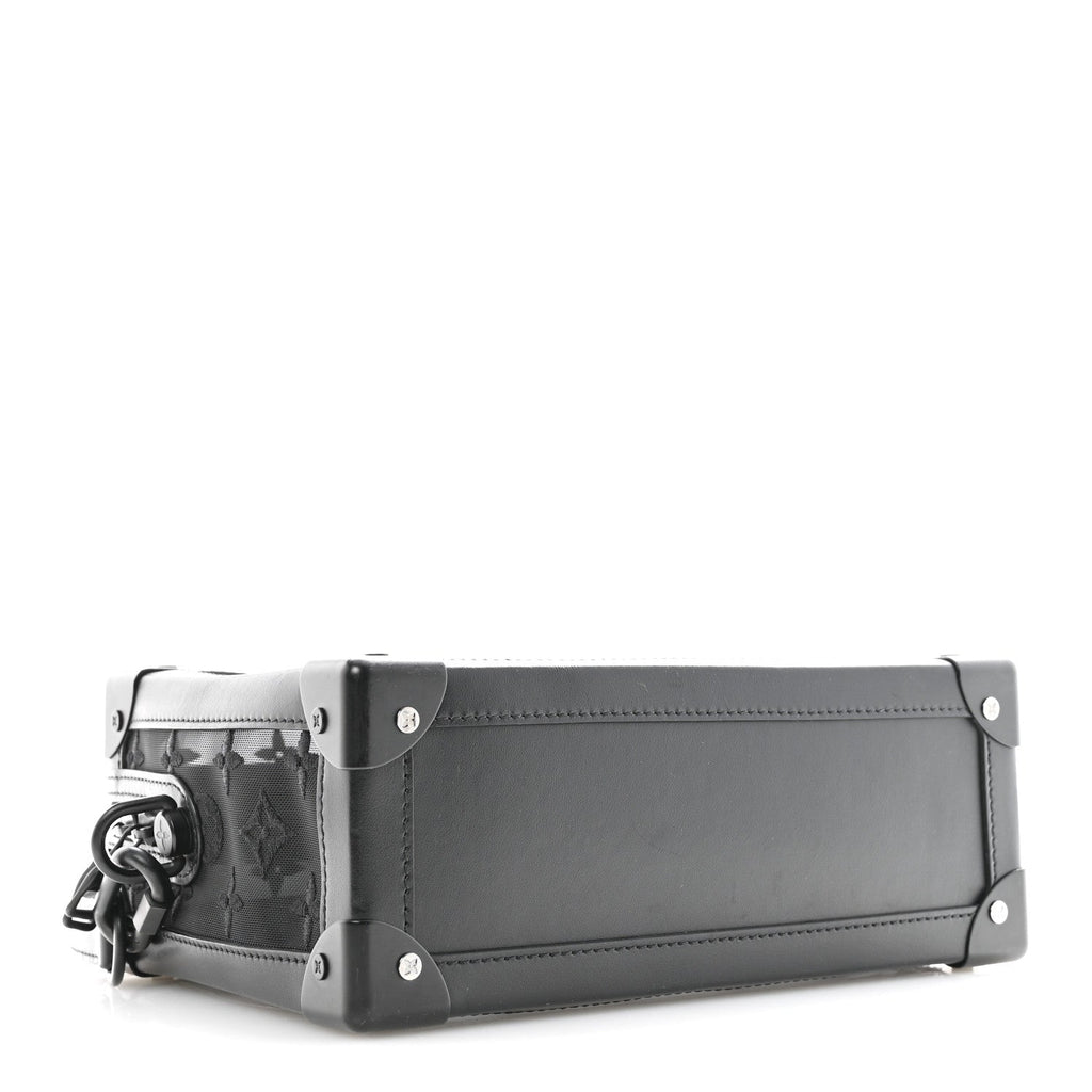 Louis Vuitton Monogram See Through Soft Trunk Black
