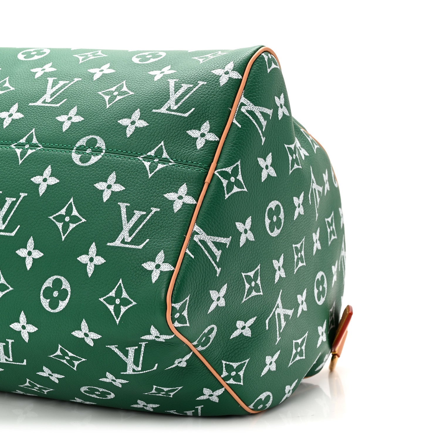 Louis Vuitton Calfskin Monogram Speedy P9 Bandouliere 40 Green