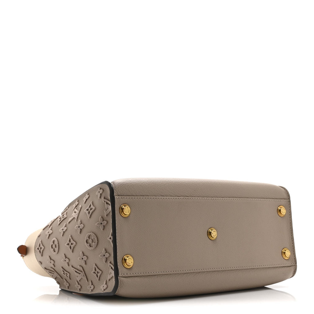 Louis Vuitton Calfskin Monogram Tufting On My Side Galet