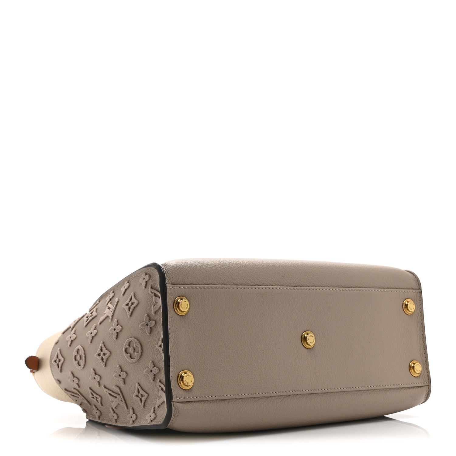 Louis Vuitton Calfskin Monogram Tufting On My Side Galet
