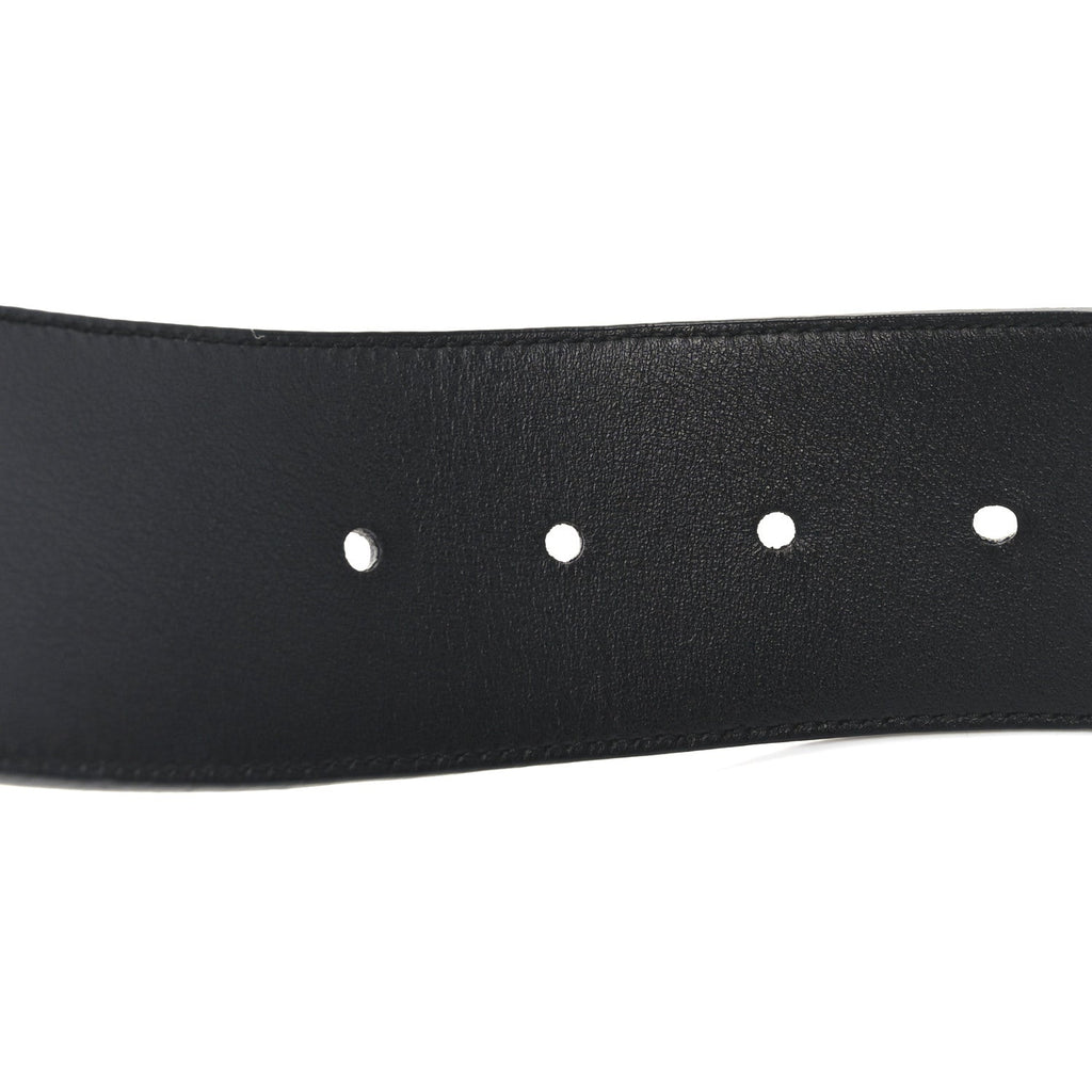Prada Snakeskin Fur Belt 80 32 Cherry Bego