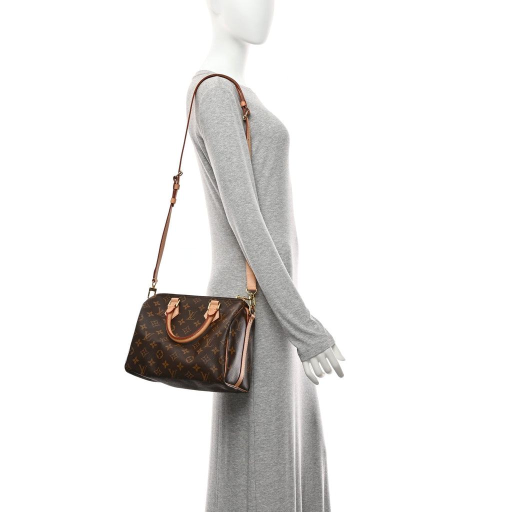 Louis Vuitton Monogram Speedy Bandouliere 25