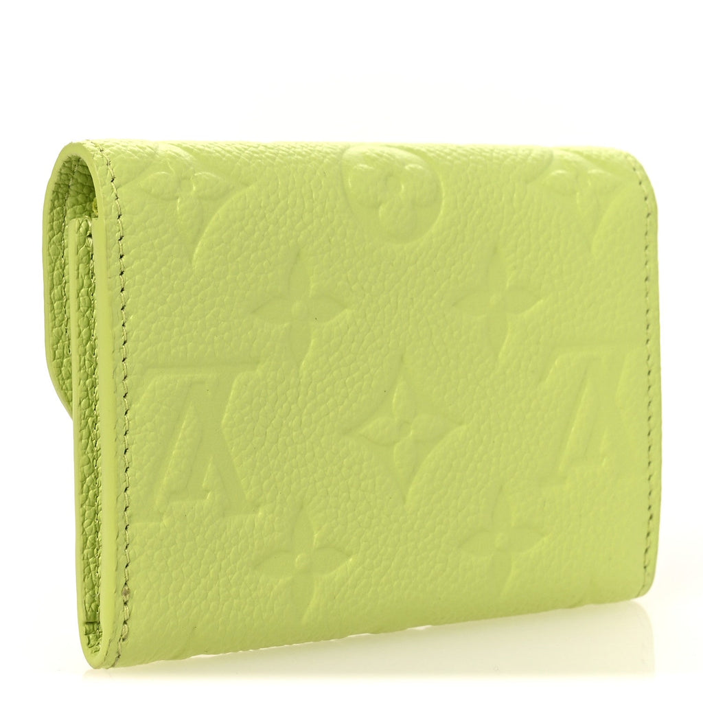 Louis Vuitton Empreinte Rosalie Coin Purse Zesty Lime