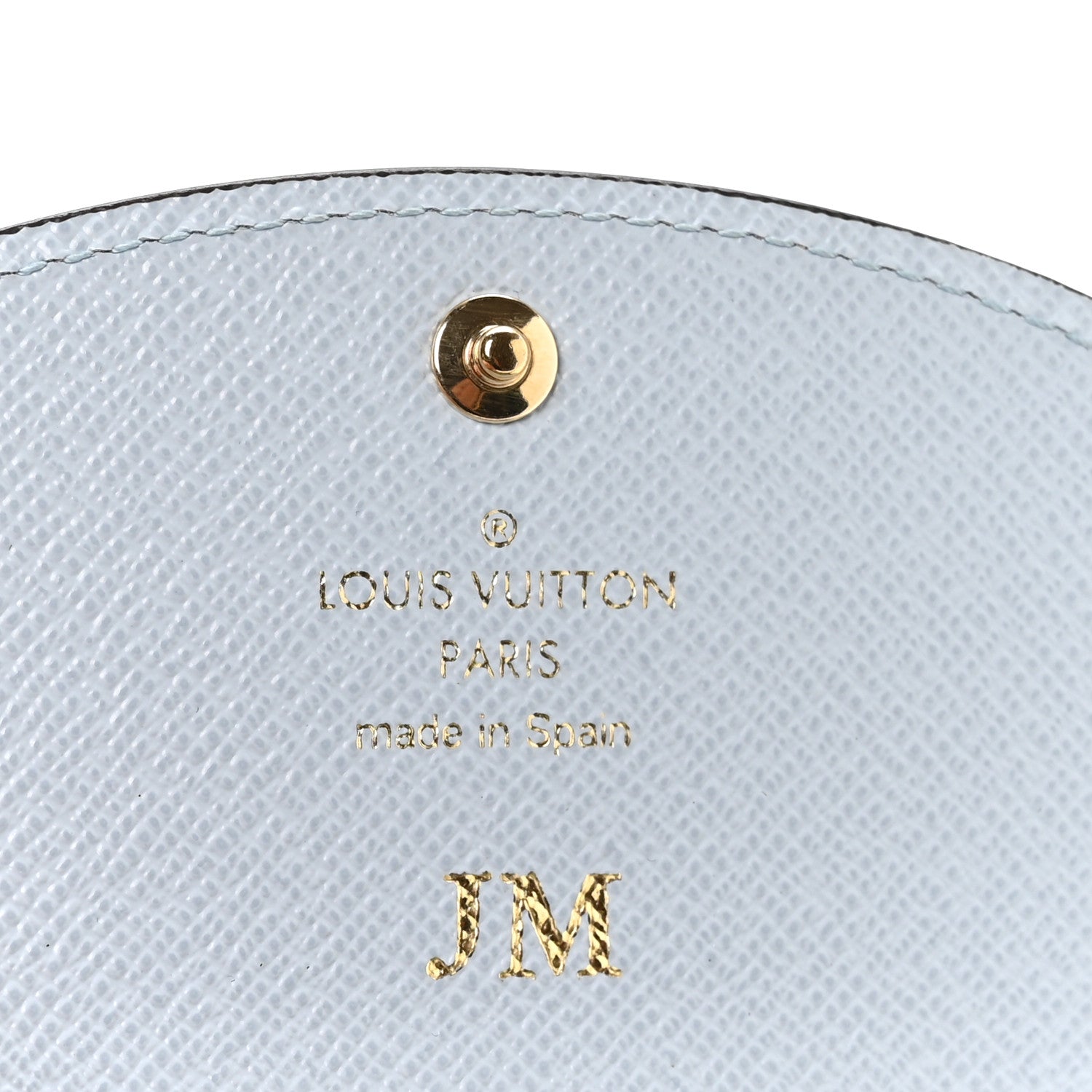 Louis Vuitton Monogram Rosalie Coin Purse Blue