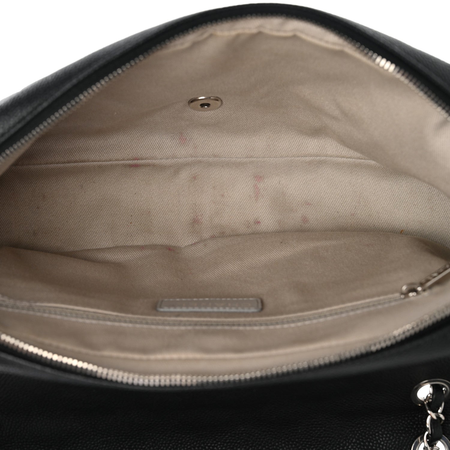 Chanel Caviar Quilted Jumbo Easy Flap Black