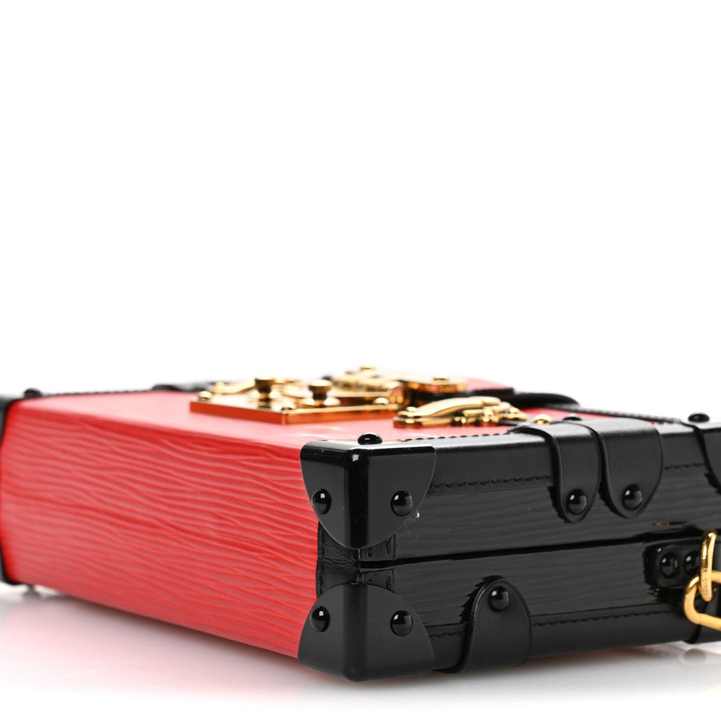 Louis Vuitton Epi Petite Malle Coquelicot
