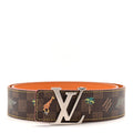 Louis Vuitton LV x The Darjeling Limited Monogram 40mm LV Initiales Reversible Belt 90 36 Brown Camel