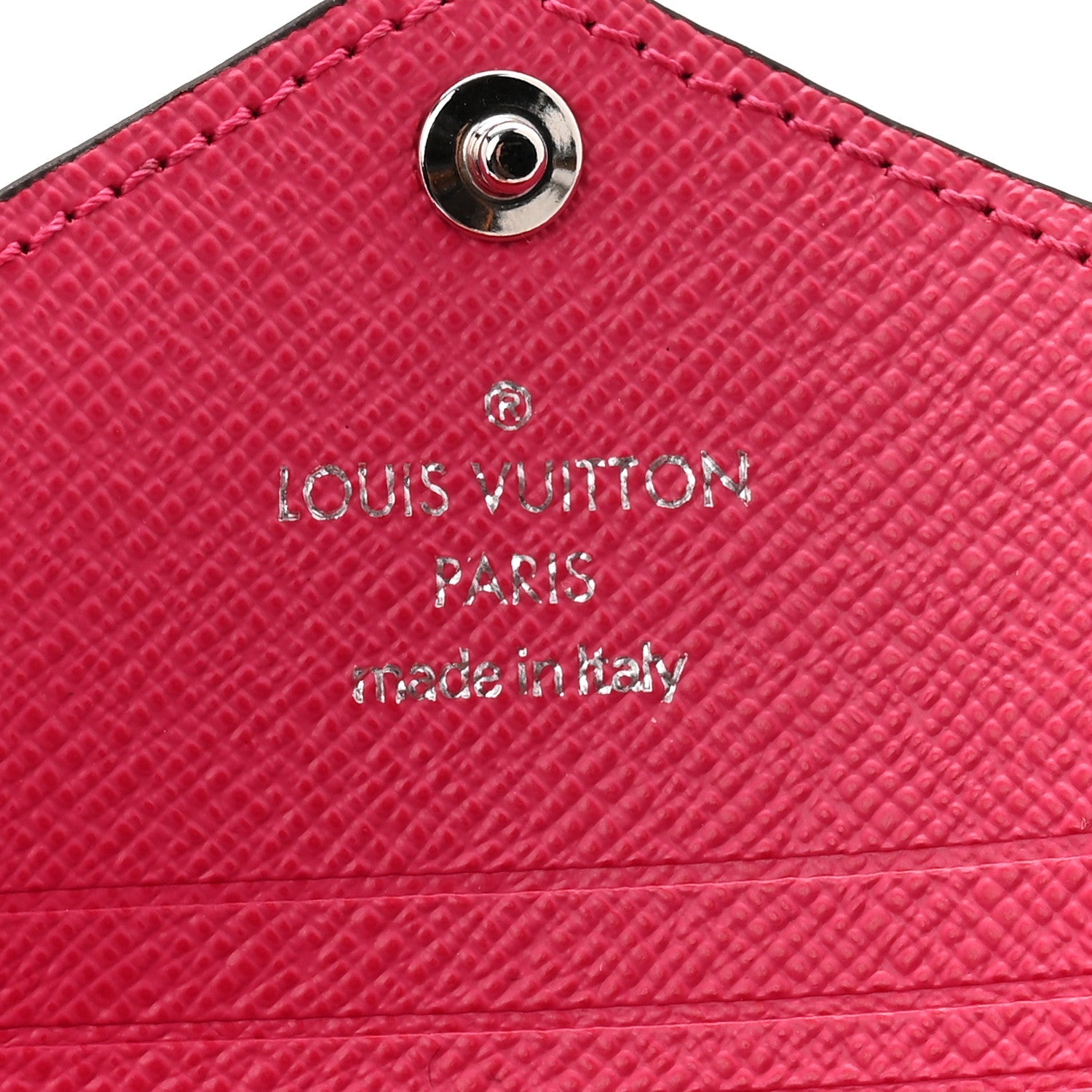 Louis Vuitton Monogram LV Colormania Kirigami Card Holder Pondichery Pink