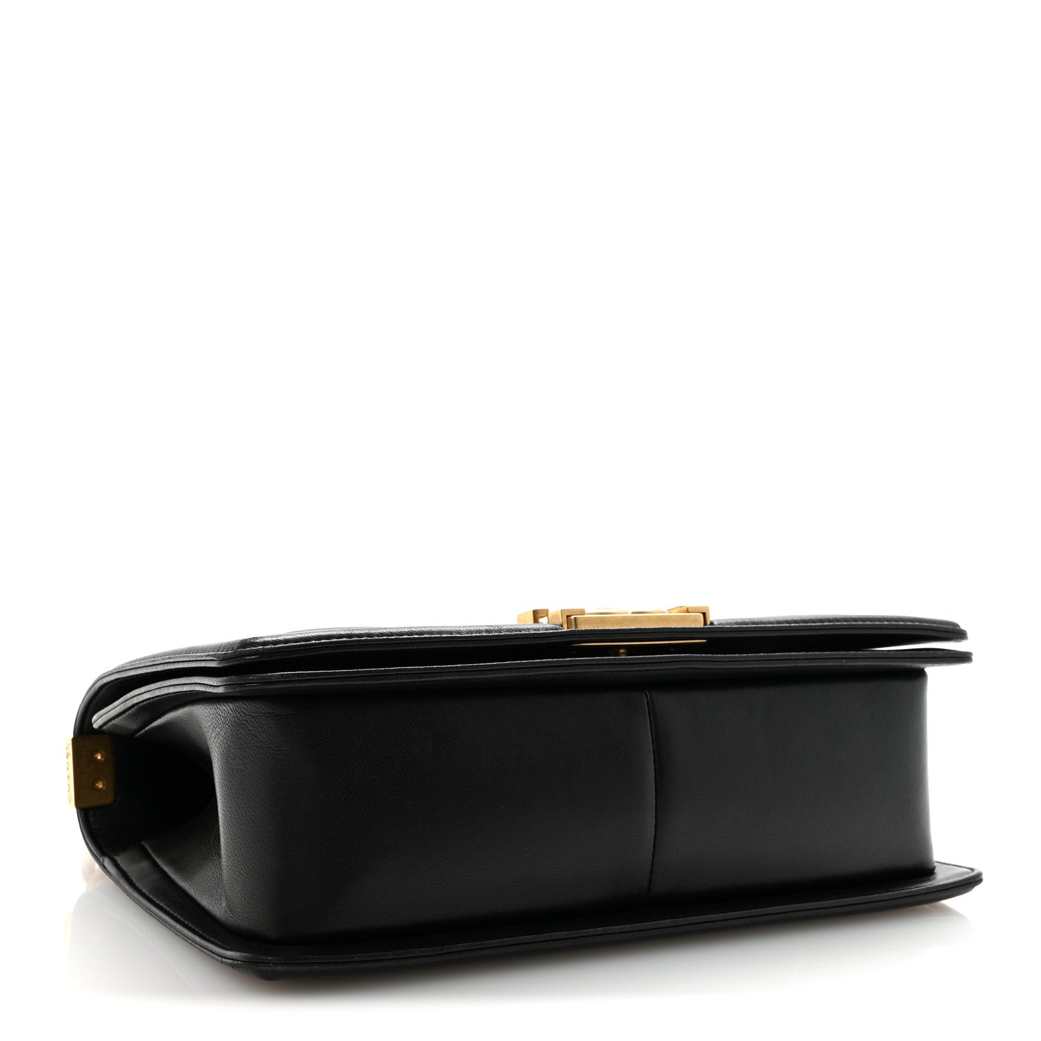 Chanel Lambskin Quilted Medium Boy Flap Black