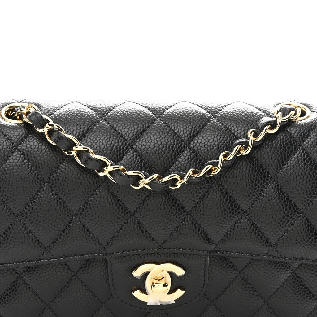 Chanel Caviar Quilted Small Double Flap Black