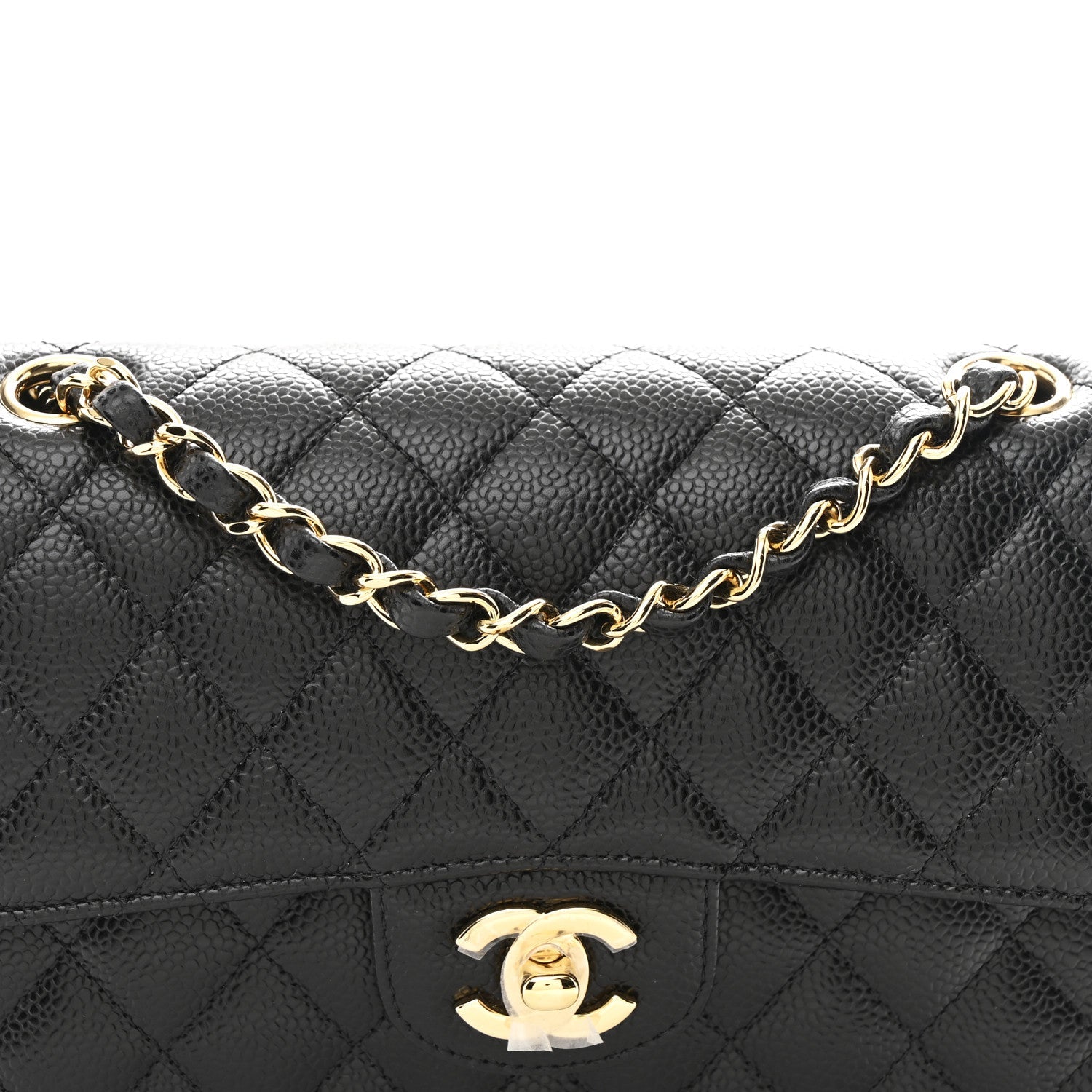 Chanel Caviar Quilted Small Double Flap Black