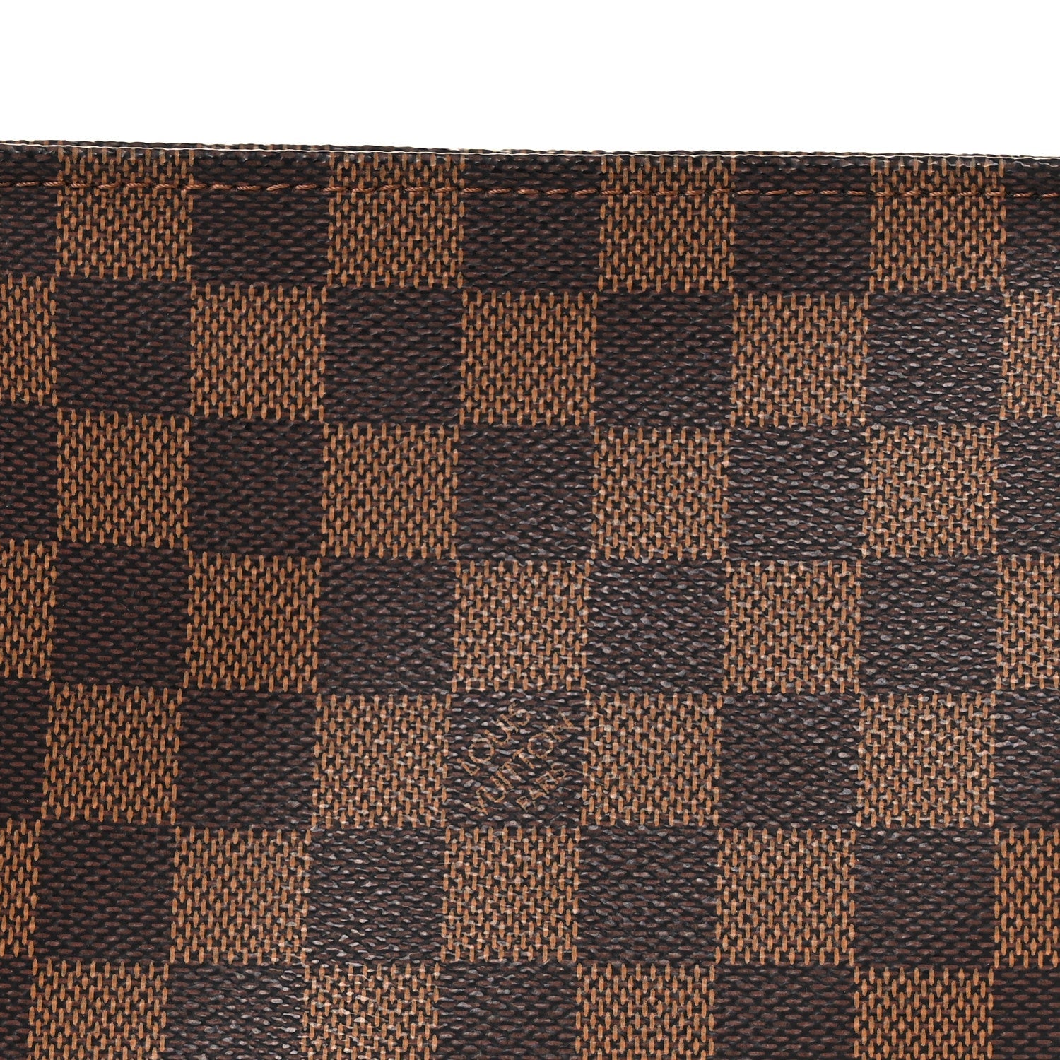 Louis Vuitton Damier Ebene Trousse Make Up Bag Pochette