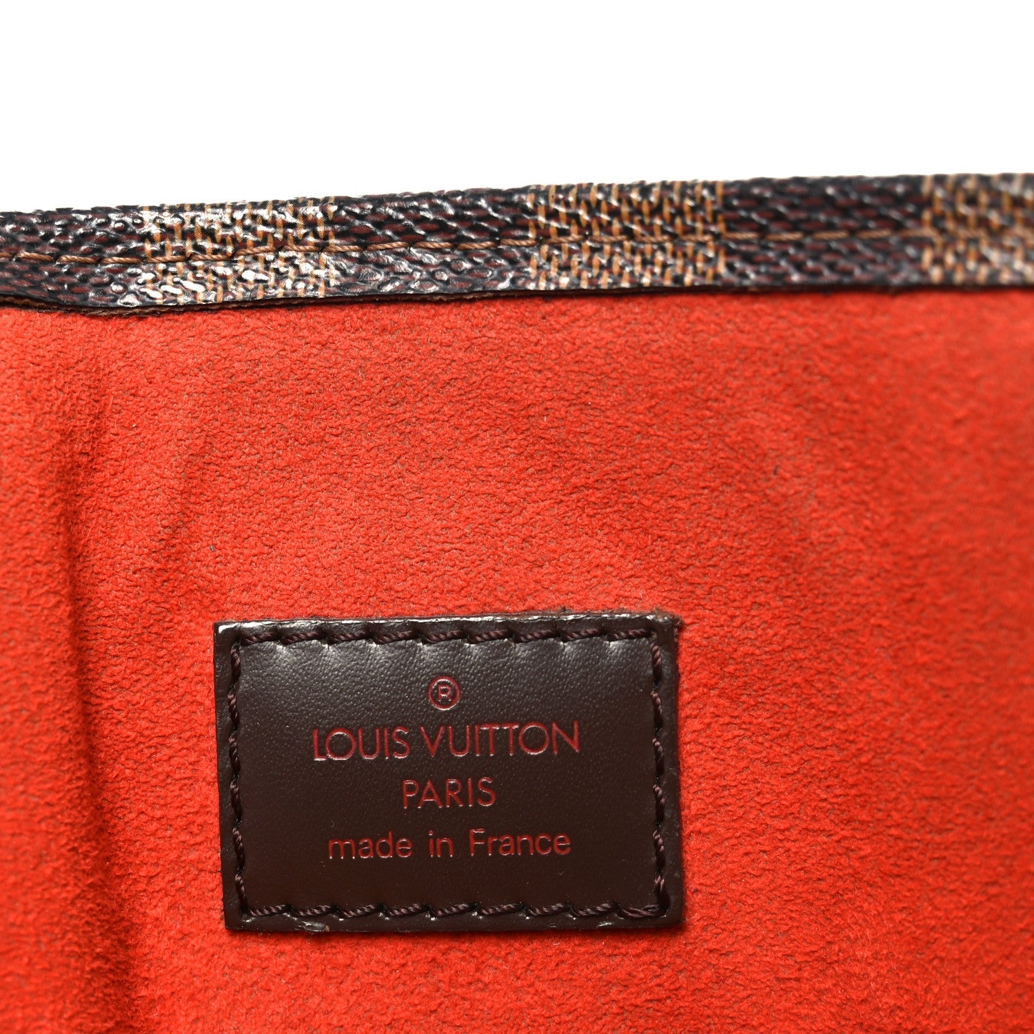 Louis Vuitton Damier Ebene Sac Plat