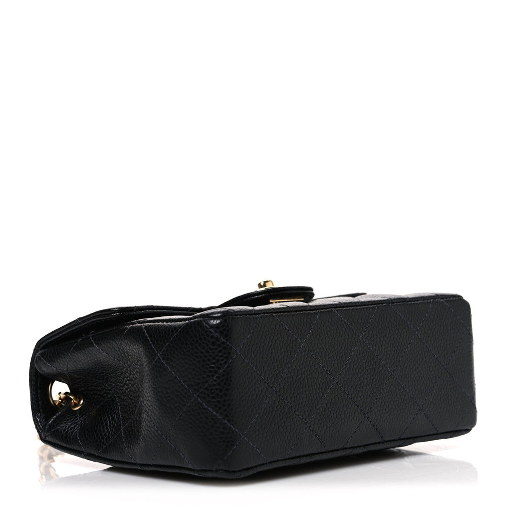 Chanel Caviar Quilted Mini Square Flap Black