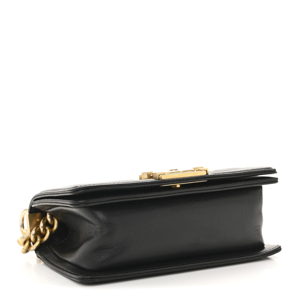 Chanel Caviar Quilted Small Boy Flap Black