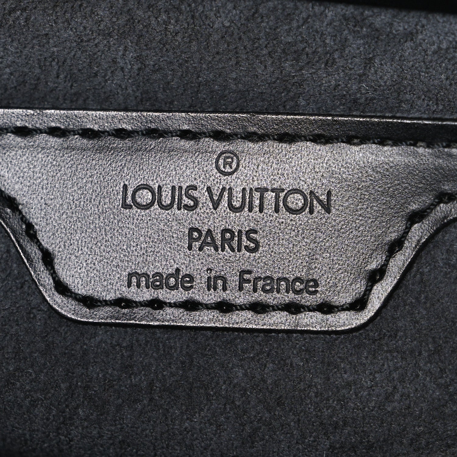 Louis Vuitton Epi Soufflot Black