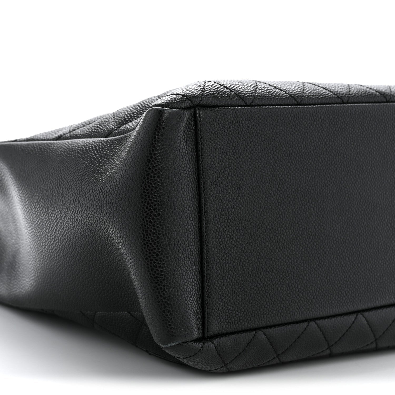 Chanel Caviar Quilted Grand Shopping Tote GST Black