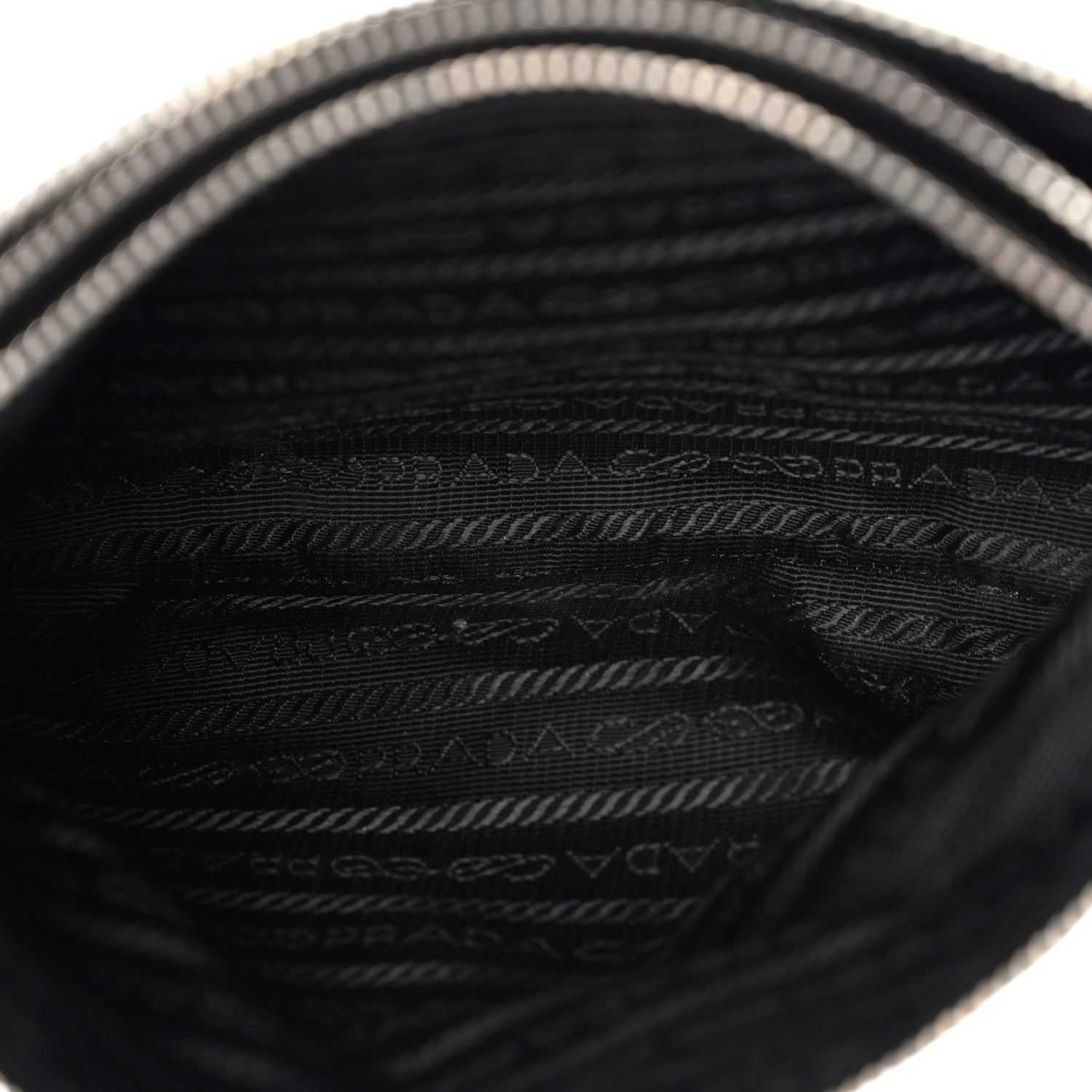 Prada Re-Nylon Saffiano Re-Edition 2000 Double Zip Crossbody Bag Black