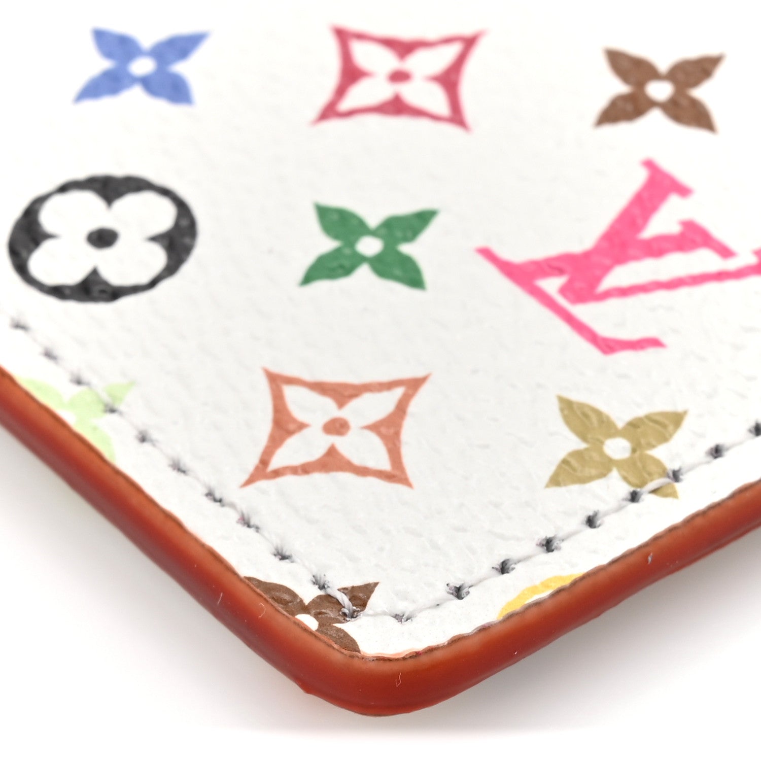 Louis Vuitton LV X TM Monogram Multicolor Card Holder Kawaii Pink