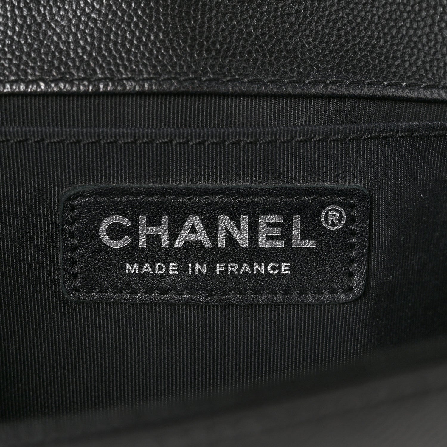 Chanel Caviar Quilted Medium Boy Flap So Black