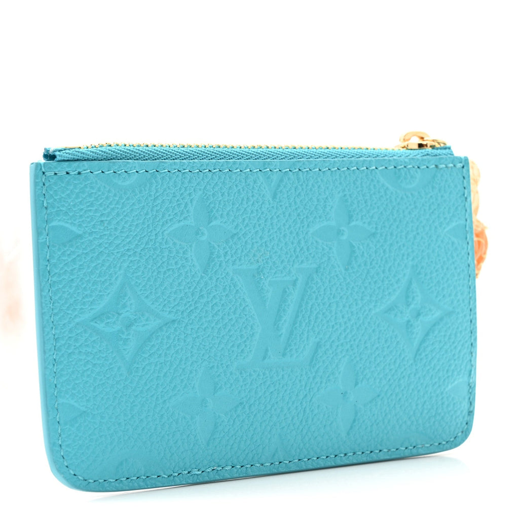 Louis Vuitton LV X TM Monogram Romy Card Holder Kabira Blue