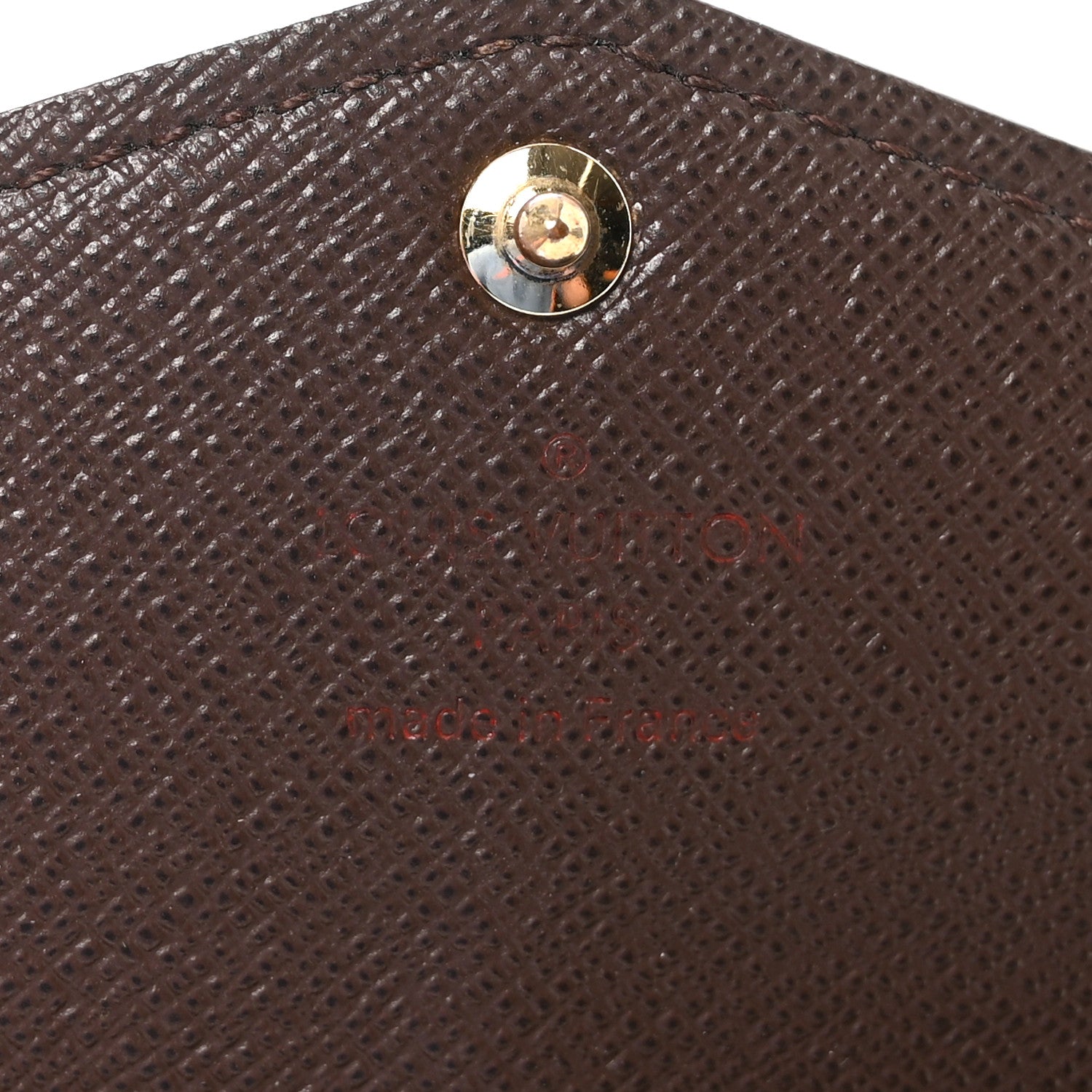 Louis Vuitton Damier Ebene Sarah Wallet NM