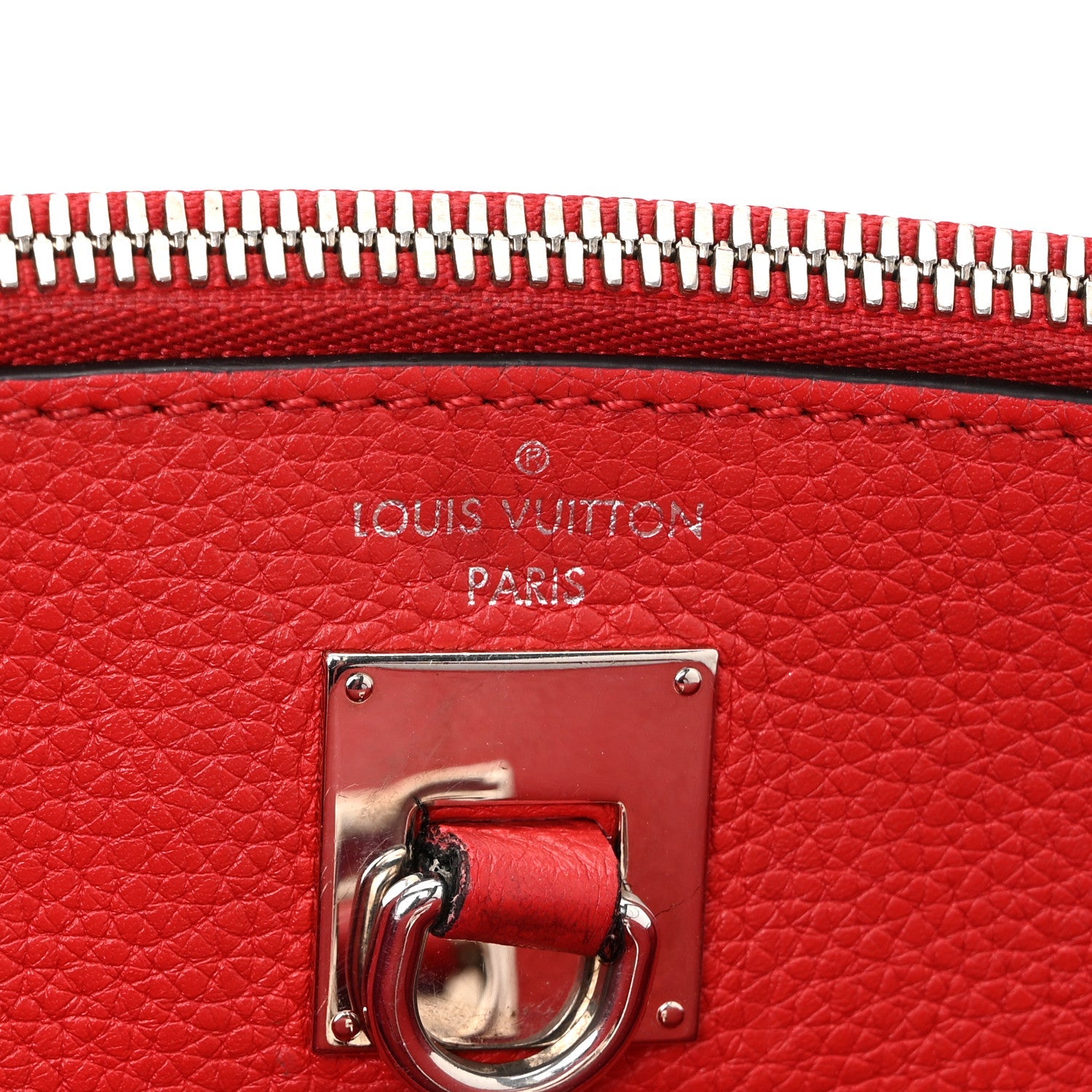 Louis Vuitton Taurillon City Steamer PM Rouge