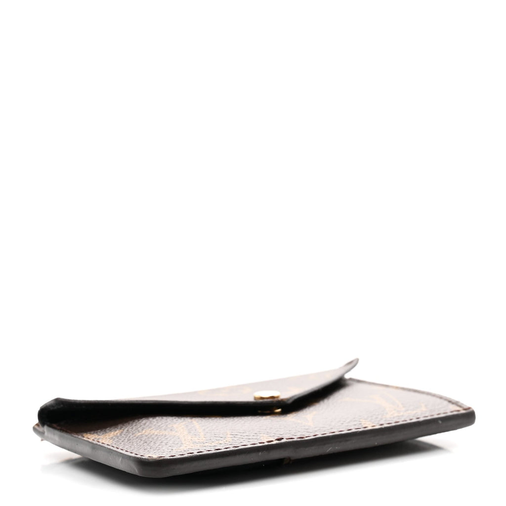 Louis Vuitton Monogram Recto Verso Card Holder Black