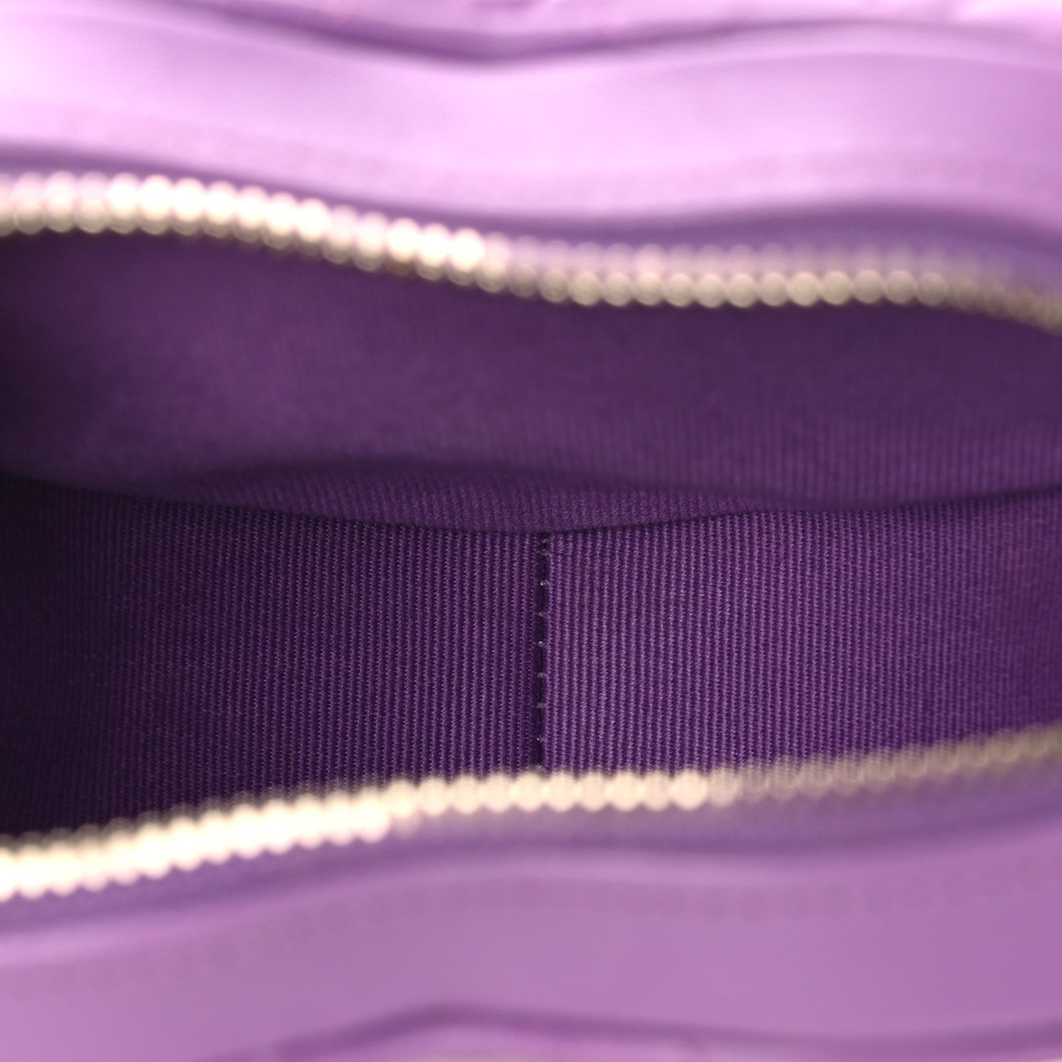 Chanel Lambskin Quilted CC In Love Heart Clutch With Chain Purple