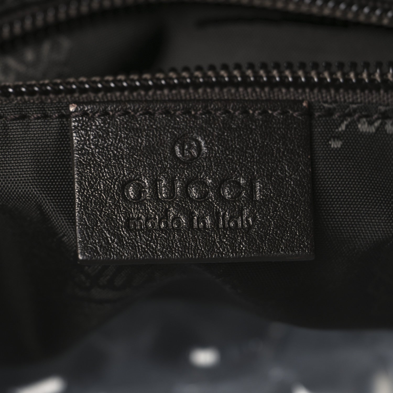 Gucci Guccissima Medium Flap Messenger Bag Chocolate