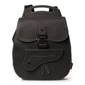 Christian Dior Grained Calfskin Maxi Gallop Sling Bag Grey