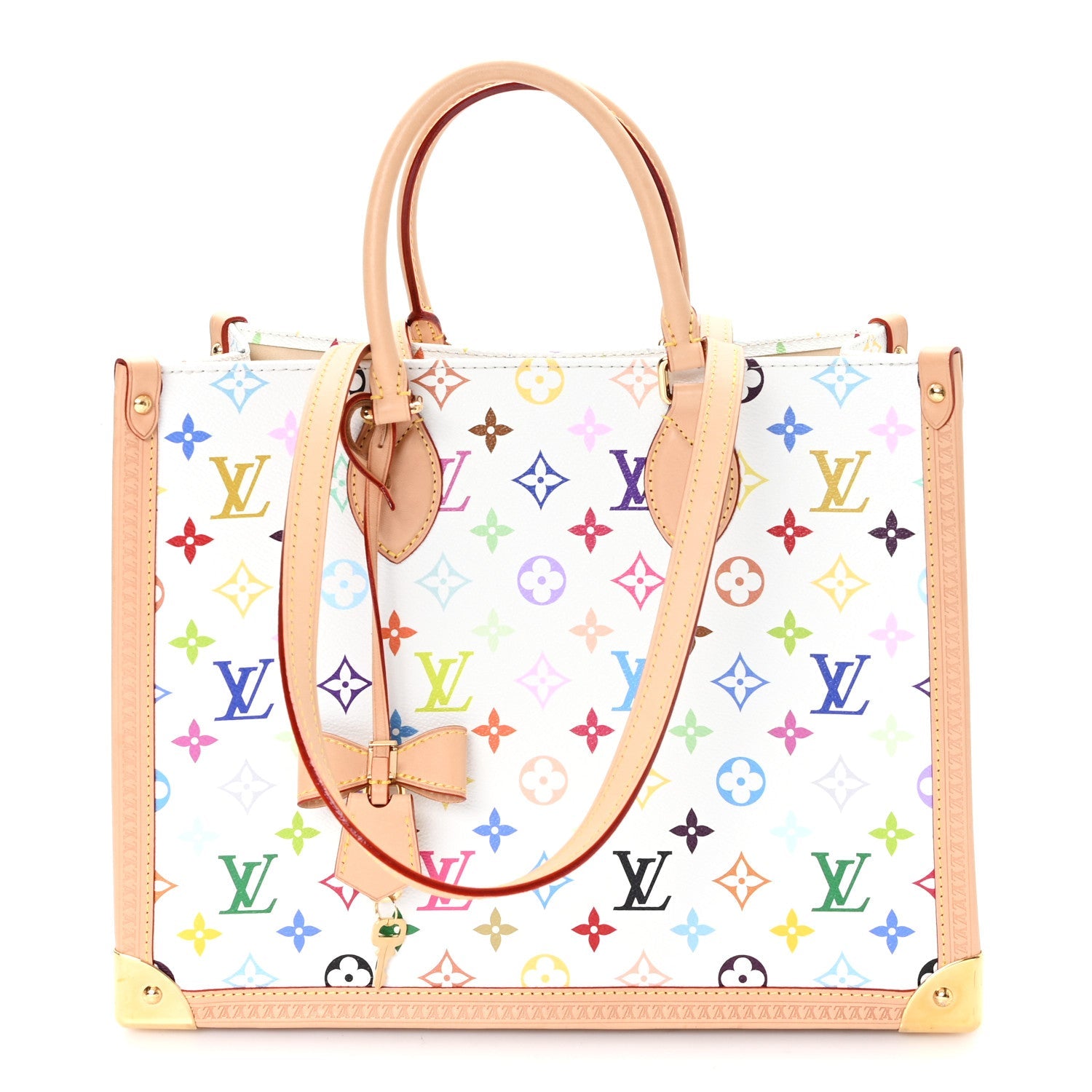 Louis Vuitton LV X TM Monogram Multicolor Onthego MM White