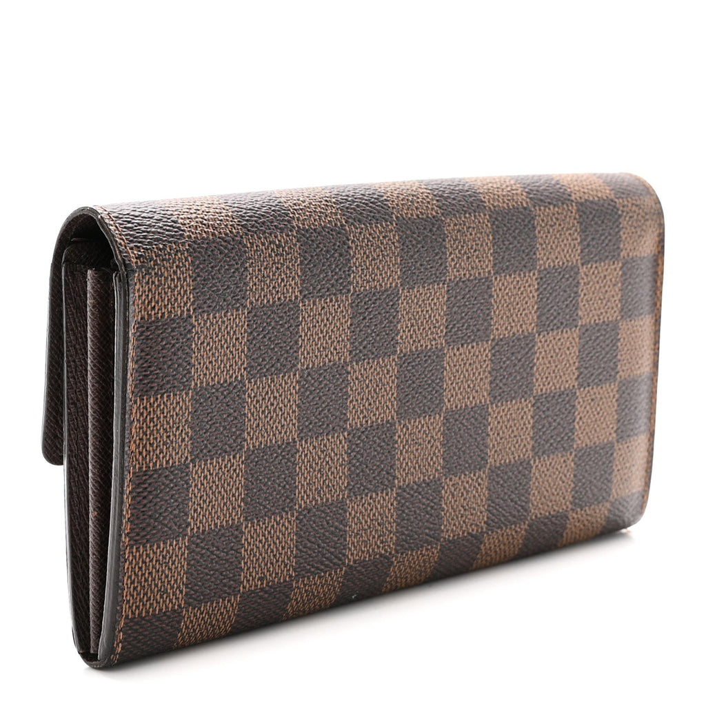 Louis Vuitton Damier Ebene Sarah Wallet