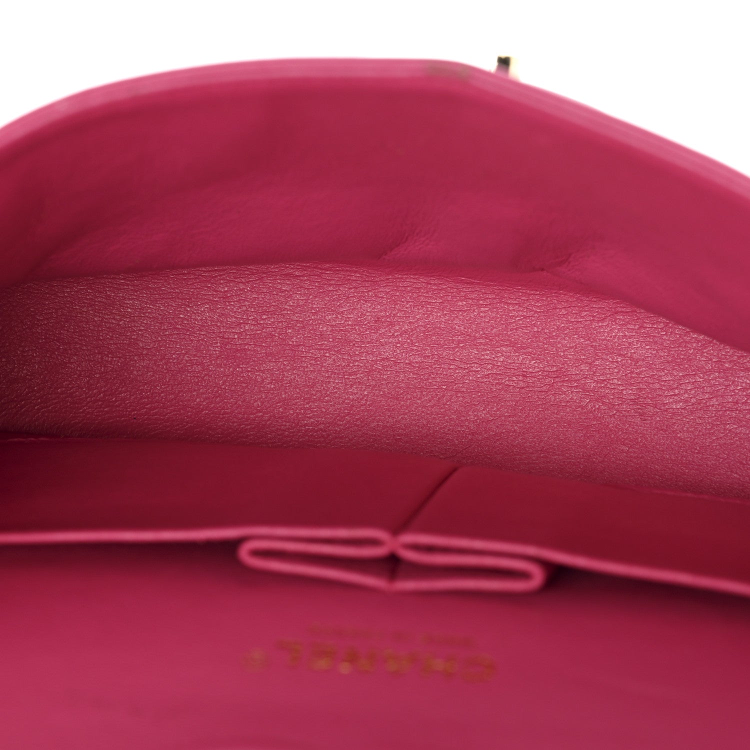 Chanel Lambskin Quilted Medium Double Flap Pink