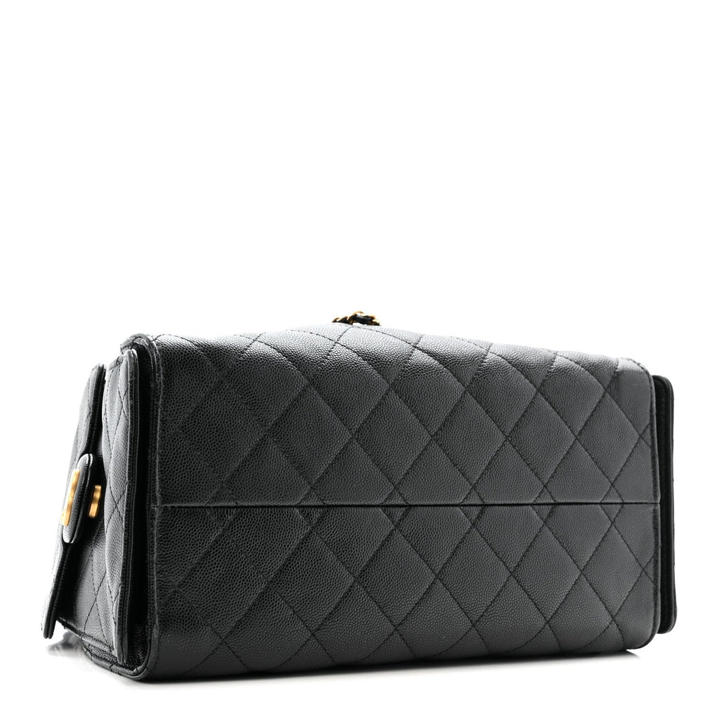 Chanel Caviar Quilted Small Chanel 25 Handbag Black