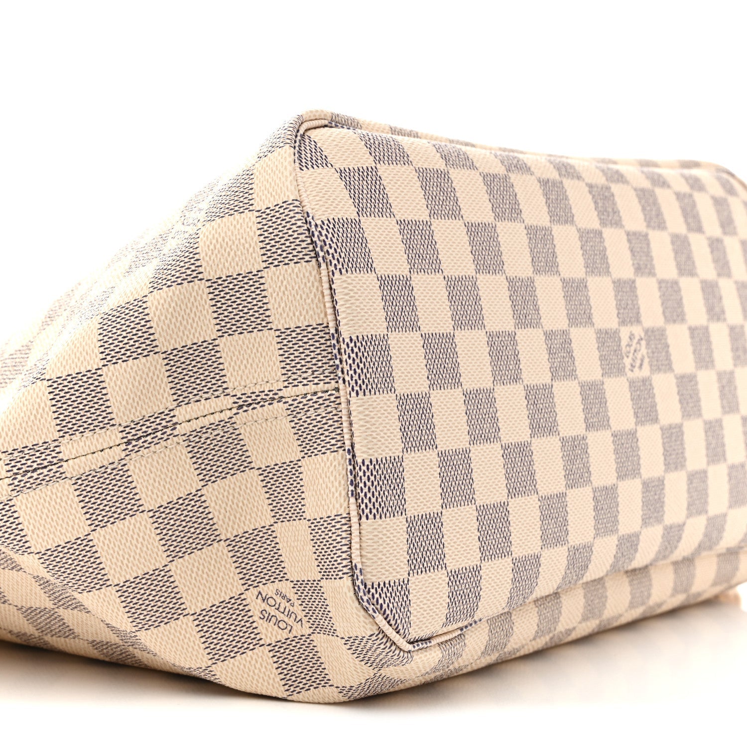 Louis Vuitton Damier Azur Neo Neverfull MM Rose Ballerine