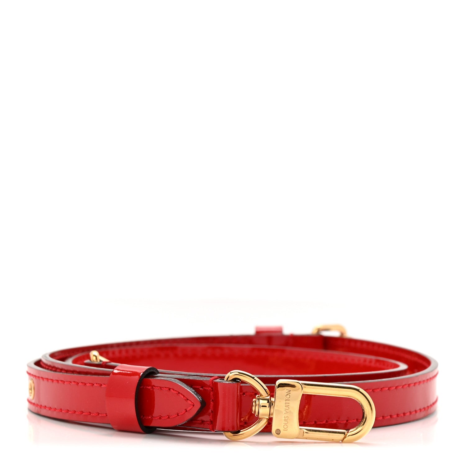 Louis Vuitton Vernis 16mm Adjustable Shoulder Strap Pomme D’Amour