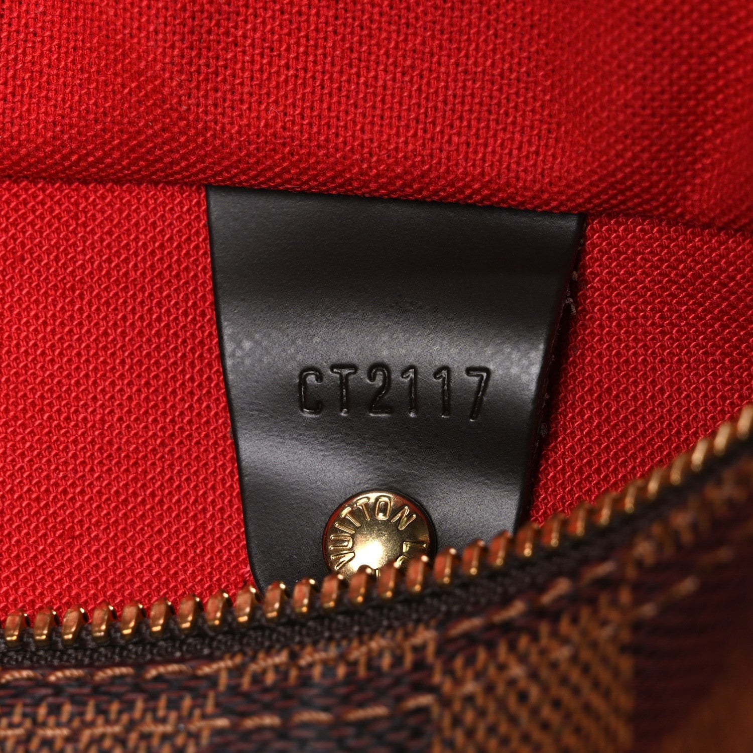 Louis Vuitton Damier Ebene Speedy Bandouliere 25