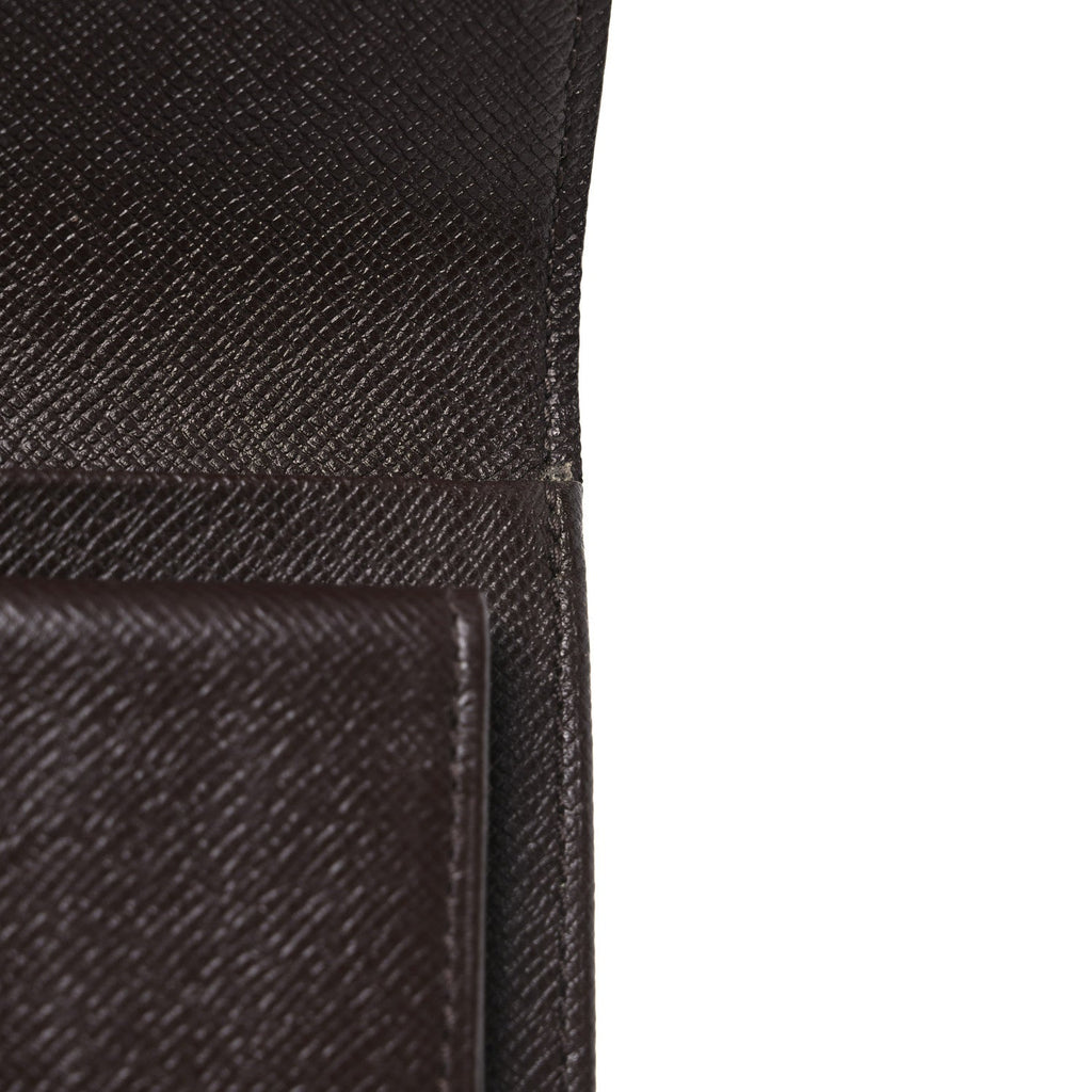 Louis Vuitton Damier Ebene Porte Tresor Etui Papier Wallet