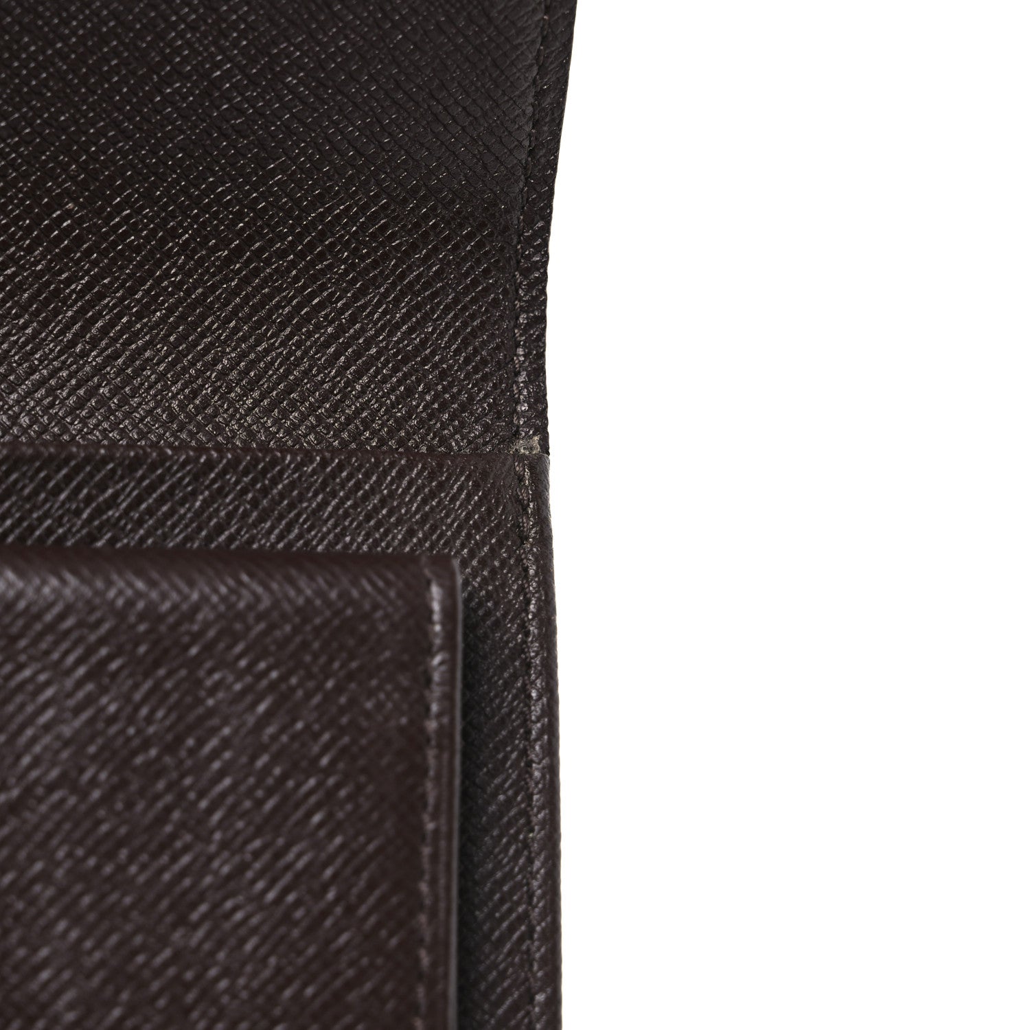 Louis Vuitton Damier Ebene Porte Tresor Etui Papier Wallet