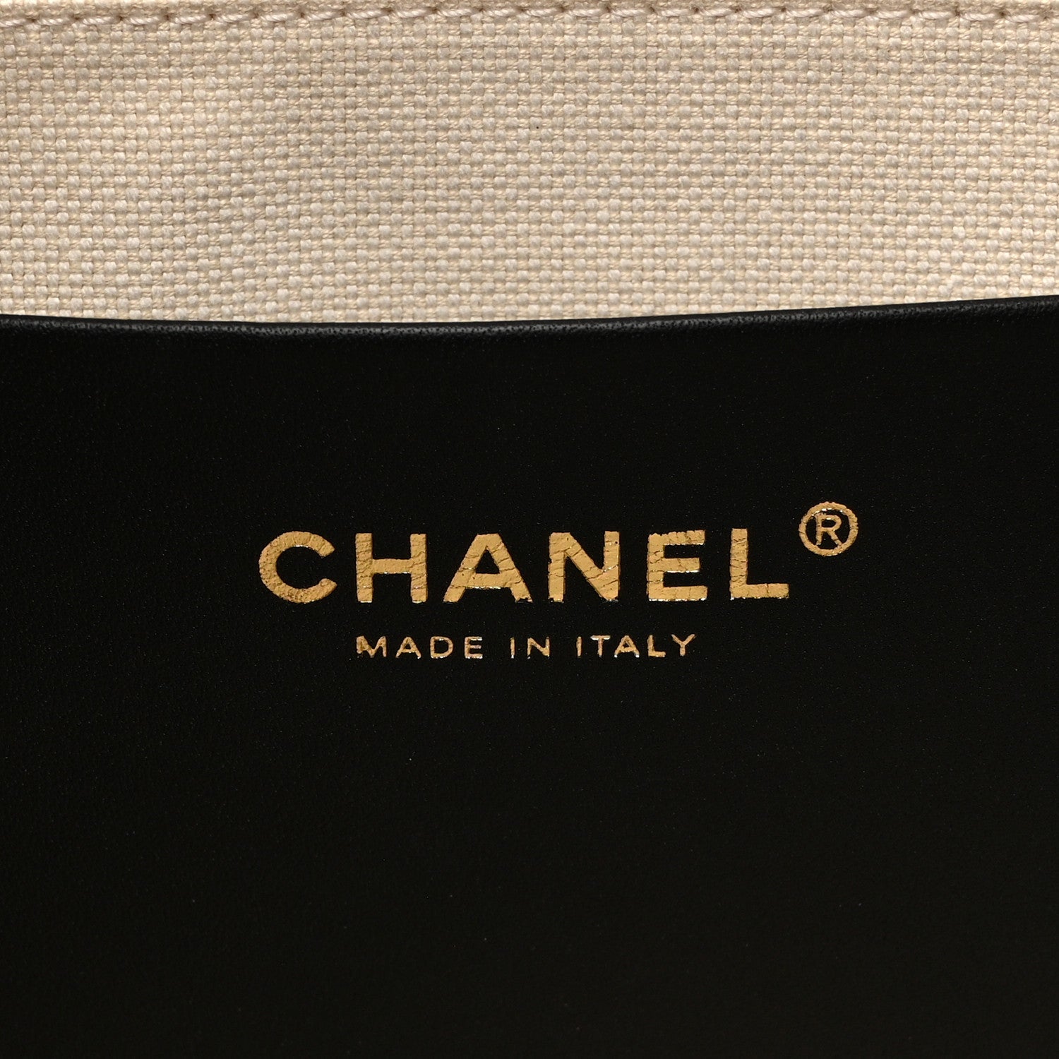 Chanel Suede Quilted Eyes On You Large Shopping Bag Beige