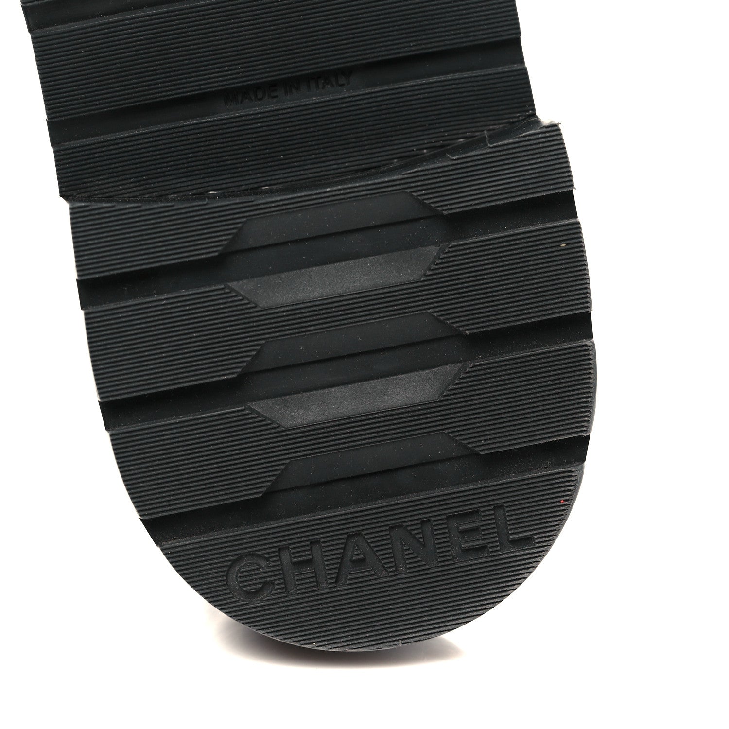 Chanel Shiny Lambskin Quilted Lace Up Combat Boots 39 Black