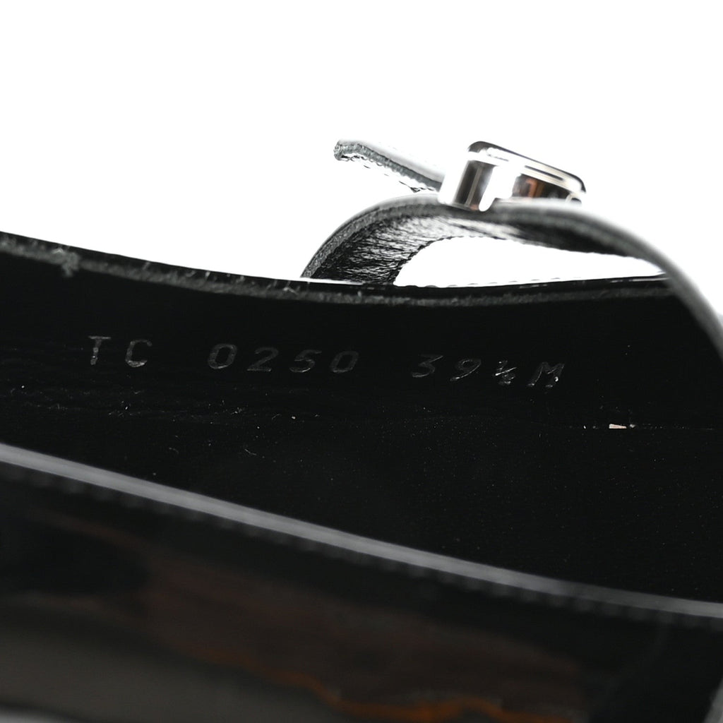 Louis Vuitton Patent Uniformes Ballet Flats 39.5 Black