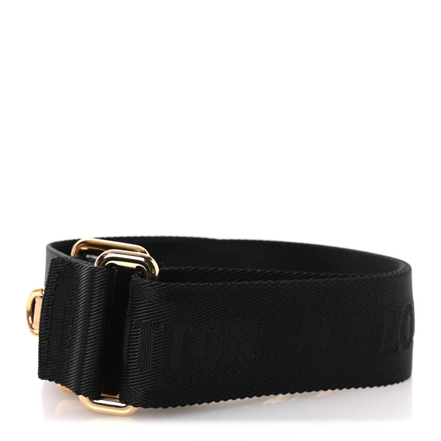 Louis Vuitton Monogram Multi Pochette Accessories Bandouliere Shoulder Strap Black