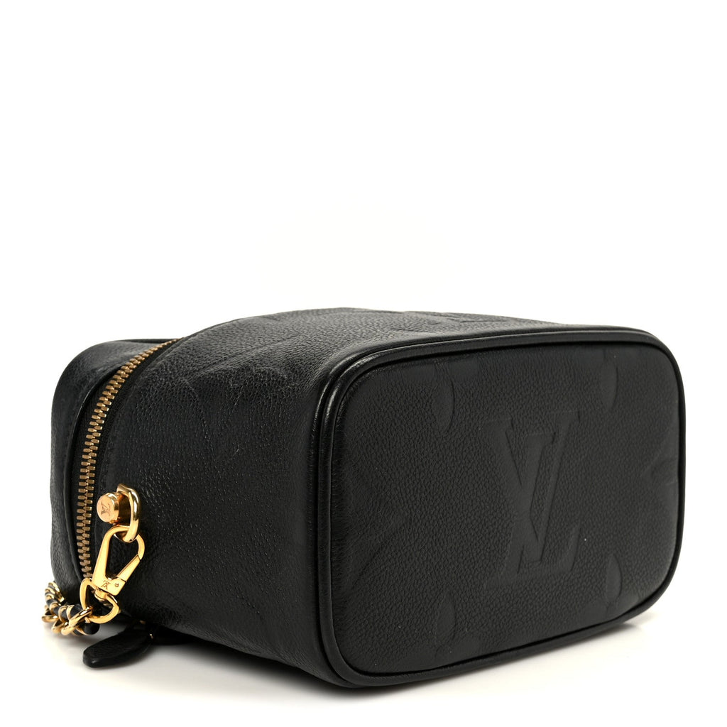 Louis Vuitton Empreinte Monogram Giant Vanity PM Black
