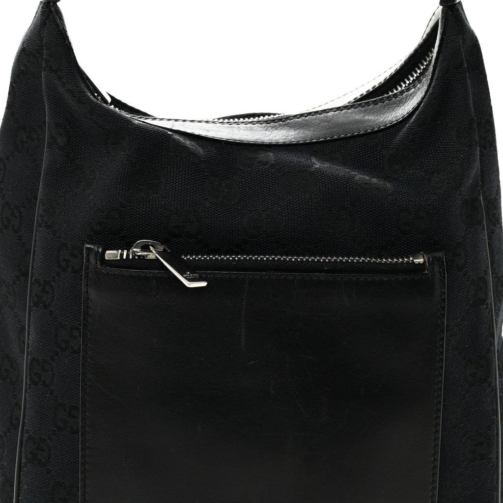 Gucci Monogram Hobo Black