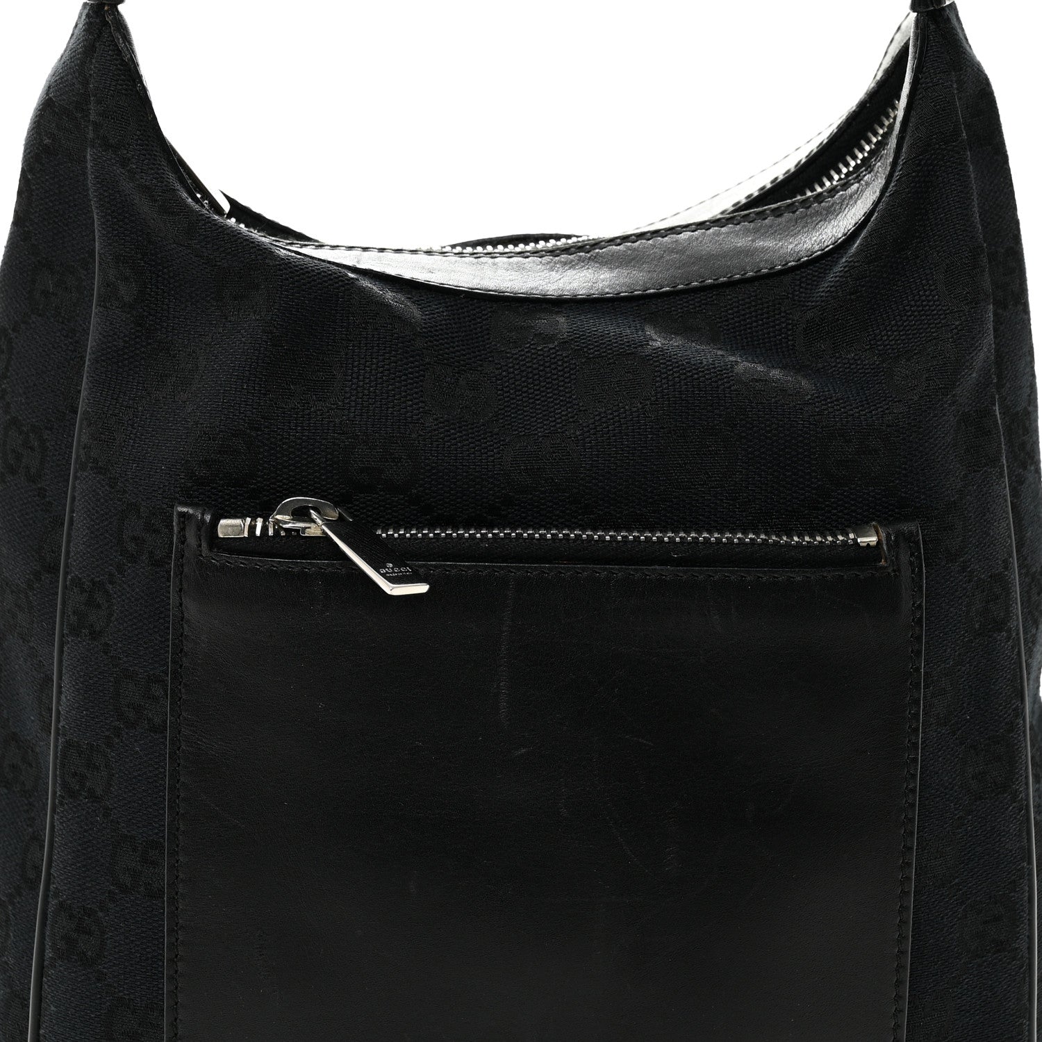Gucci Monogram Hobo Black