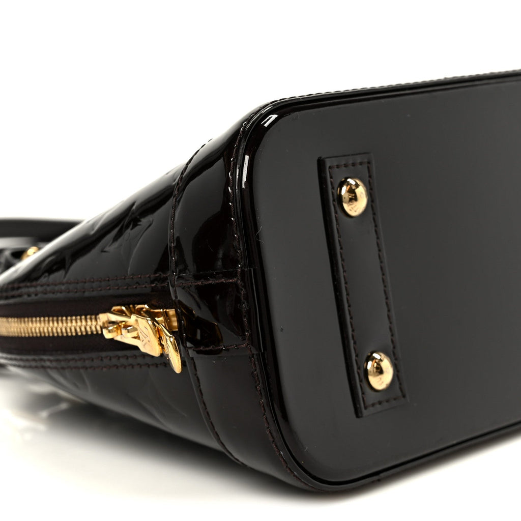 Louis Vuitton Vernis Alma BB Amarante