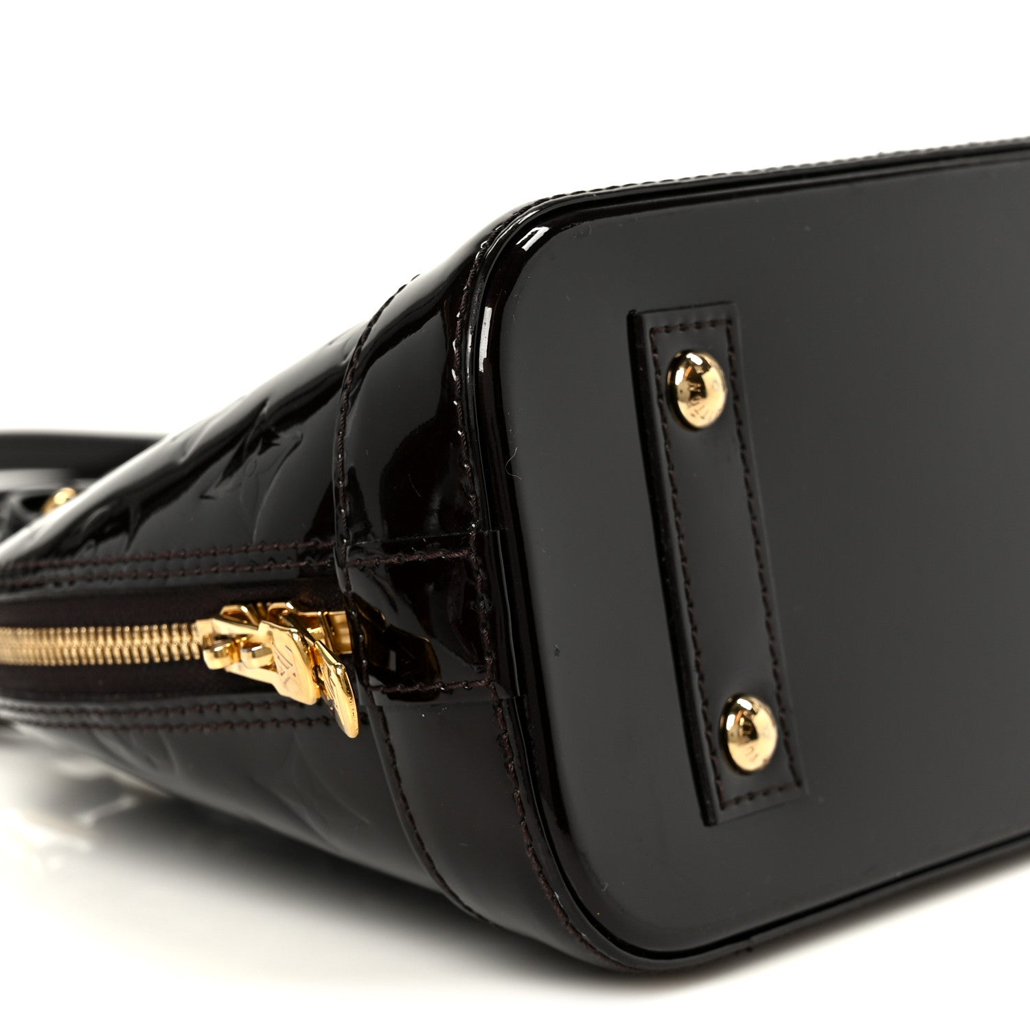 Louis Vuitton Vernis Alma BB Amarante