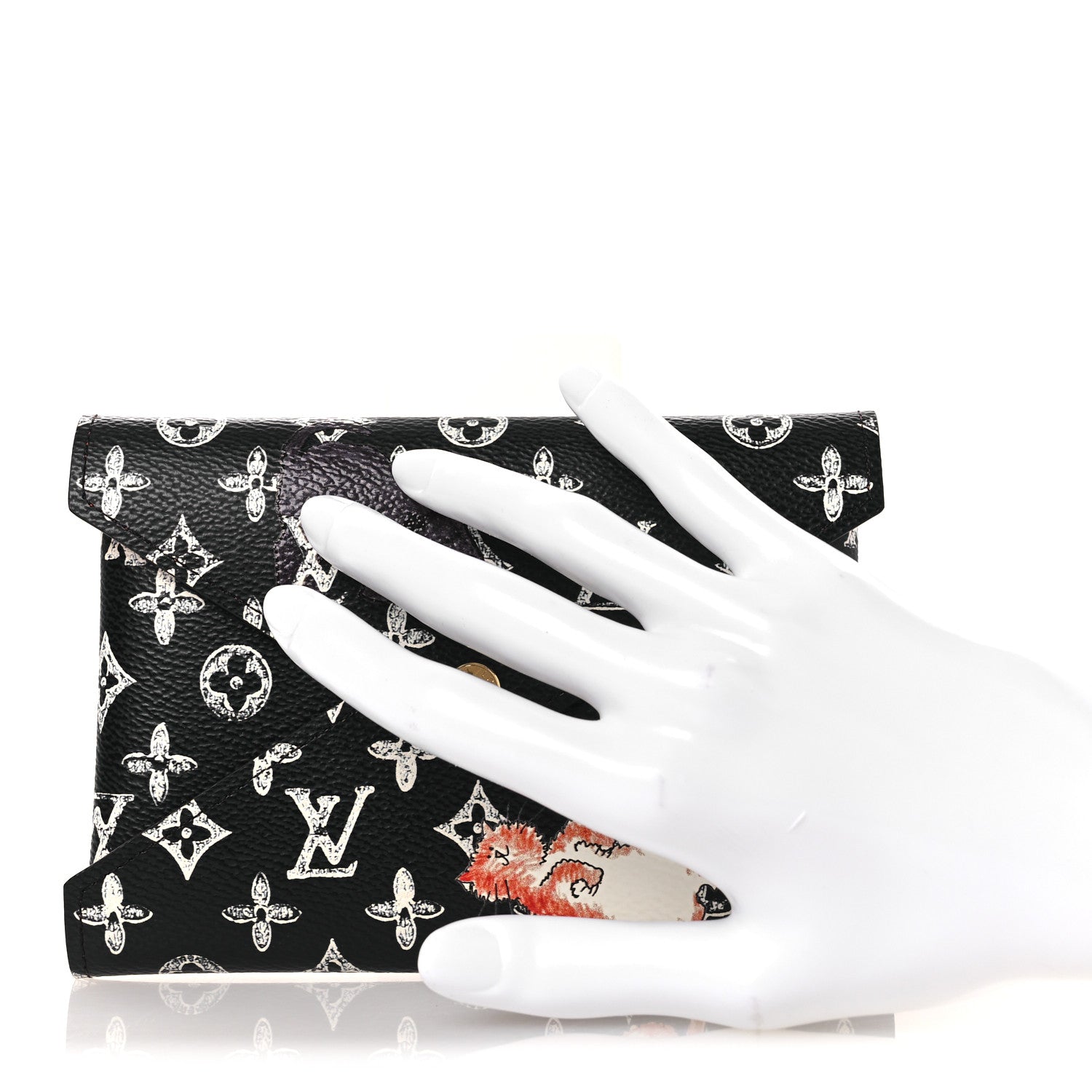 Louis Vuitton Catogram Medium Kirigami Pochette Black